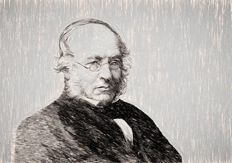 Sir Rowland Hill, 1795-1879, English teacher, inventor and social reformer