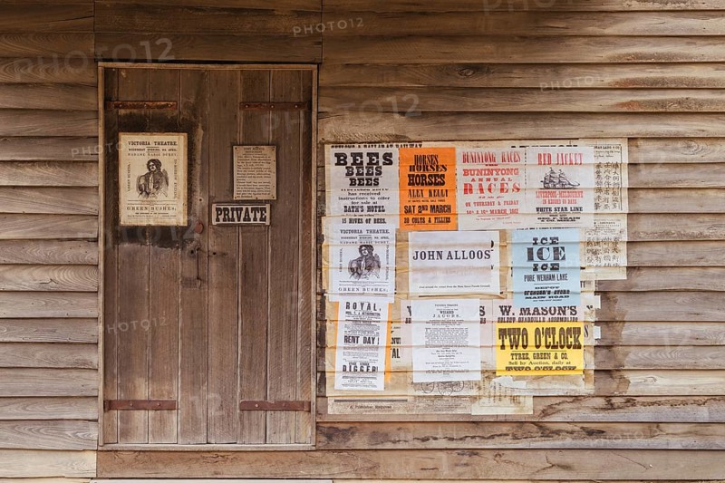 SOVEREIGN HILL, AUSTRALIA, April 17: Sovereign Hill is an open air museum recreating the atmosphere of a gold rush town in Ballarat, Australia on April 17th 2023