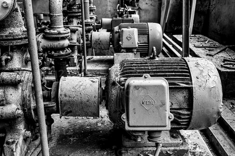 Waterworks machine hall Lost Places