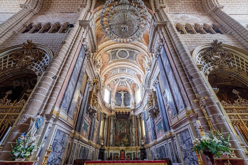 Capela do Santo Cristo, catedral de Évora, Basílica Sé Catedral de Nossa Senhora da Assunção, Évora, Alentejo, Portugal, Europe