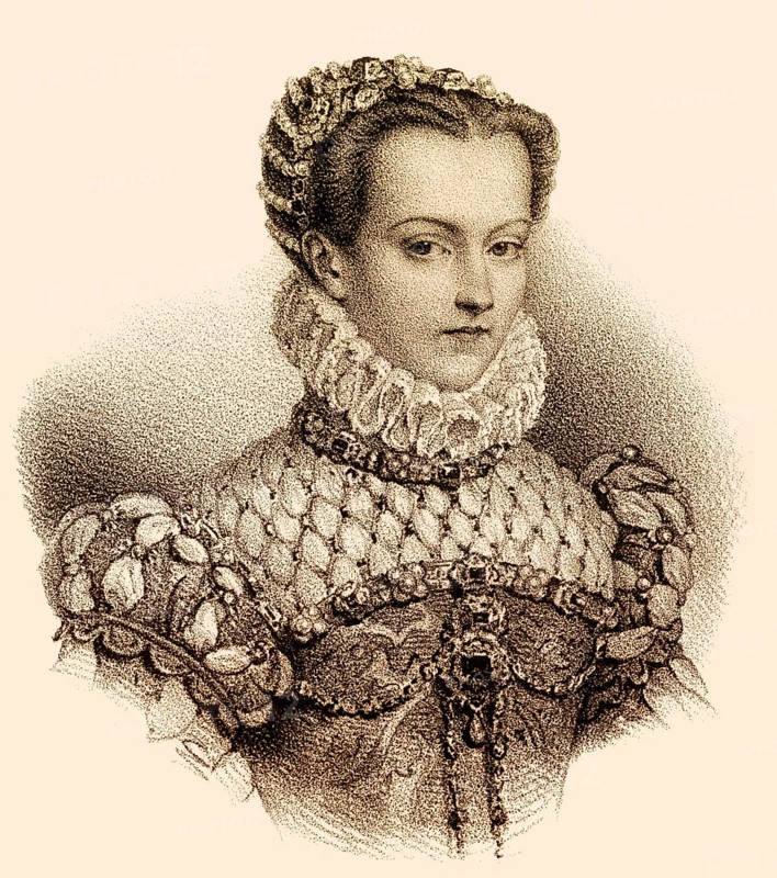 Elisabeth of Austria, 1554-1592, Queen of France as the wife of King Charles IX