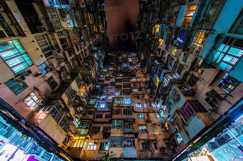 Hong Kong apartment high-rise apartment (Quarry Bay). Shooting Location: Hong Kong Special Administrative Region