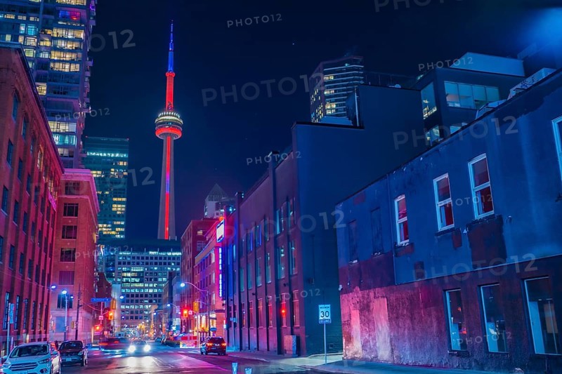 CN Tower (Canada Toronto). Shooting Location: Toronto