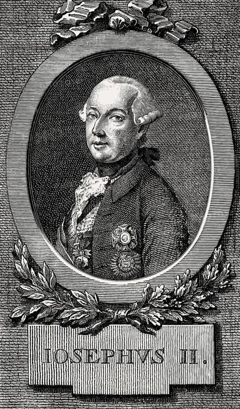 Joseph II, 1741-1790, Holy Roman Emperor from 1765 to 1790