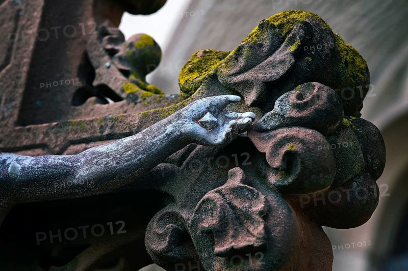 Crucifix, detail