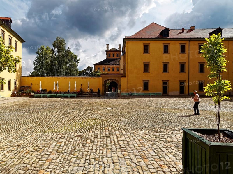 Moritzburg Castle and Castle Park in Zeitz, Burgenlandkreis, Saxony-Anhalt, Germany, Europe