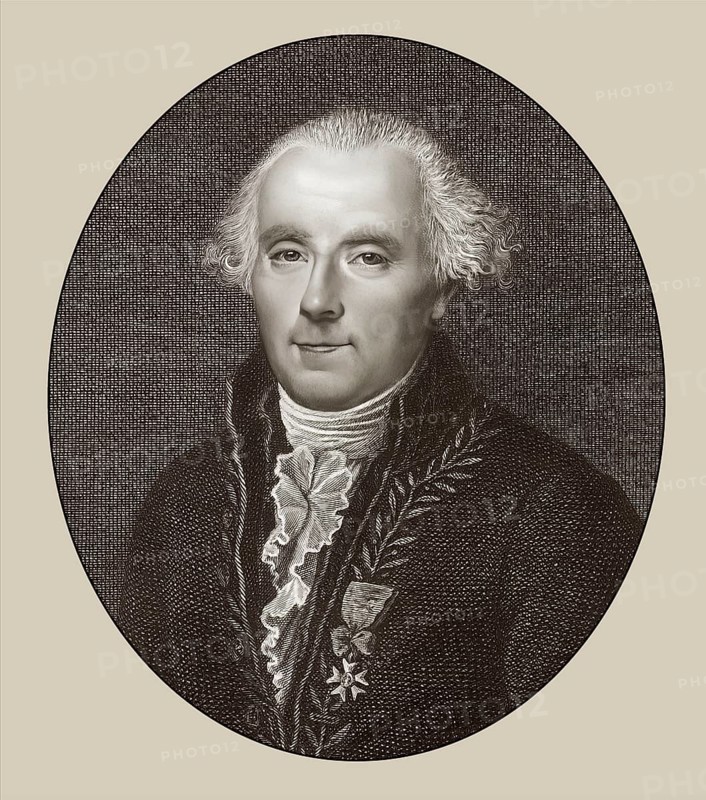 Pierre-Simon Marquis de Laplace, 1749-1827, French physicist, astronomer and mathematician, digitally altered