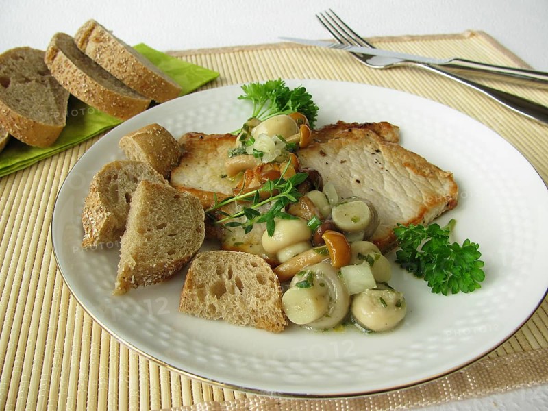 Mushroom salad with mushroom salad minutes