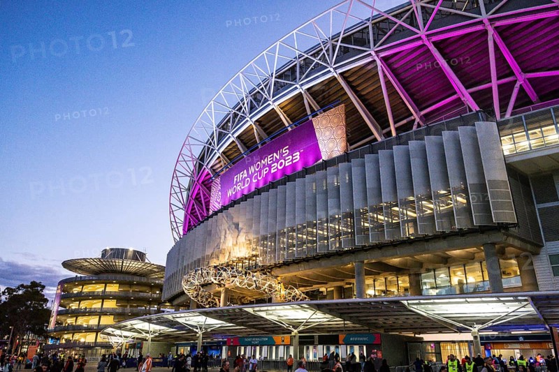 SYDNEY, AUSTRALIA, AUGUST 20: Stadium before Spain plays England in the final of the FIFA Women's World Cup Australia New Zealand 2023 at Stadium Australia on August 20, 2023