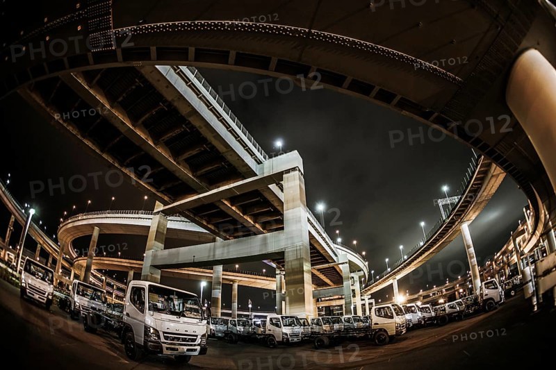 Bayshore Route Daikoku Junction (Tsurumi-ku, Yokohama City). Shooting Location: Yokohama-city kanagawa prefecture