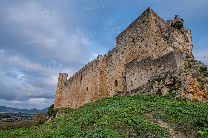 Duques de Frías castle, Frías, province of Burgos, region of Las Merindades, Spain, Europe
