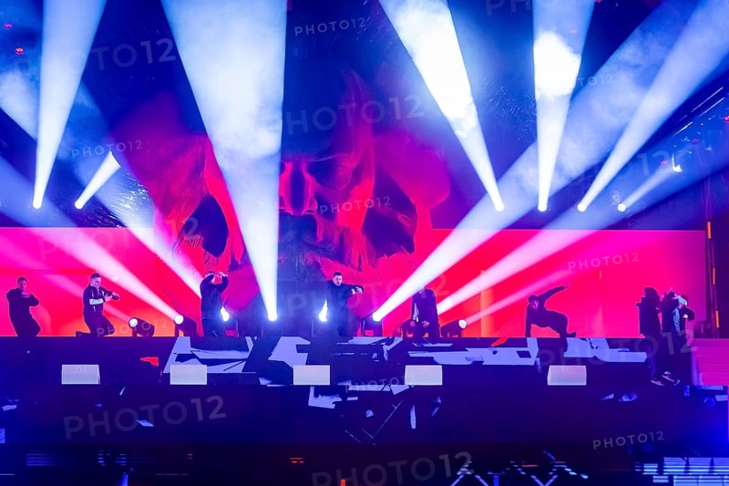 Opening party for the European Capital of Culture, with 80, 000 guests and several stages, Chemnitz, Saxony, Germany, Europe