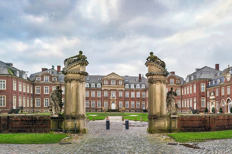 Nordkirchen palace is situated in the town of Nordkirchen in North Rhine Westphalia, Germany, Europe