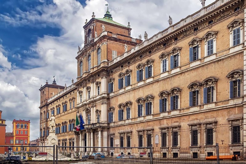 Ducal Palace of Modena is a Baroque palace in Modena, Italy, Europe