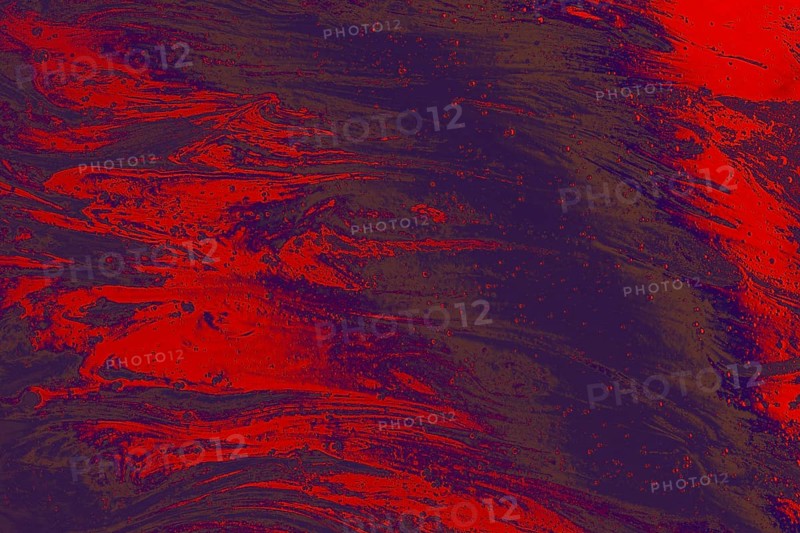Oil bubbles inside water base form patterns