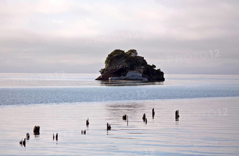 Cook Strait Collingwood New Zealand Ocean Island