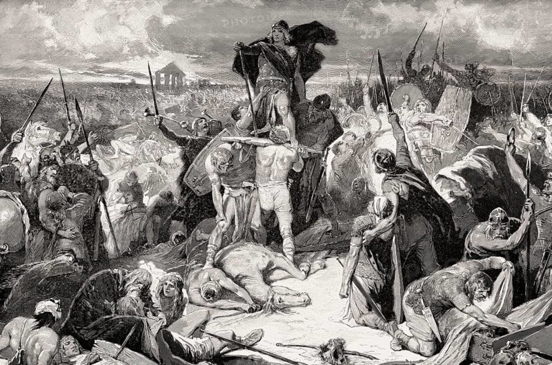 Thorismund, king of the Visigoths, after the Battle of the Catalaunian Plains