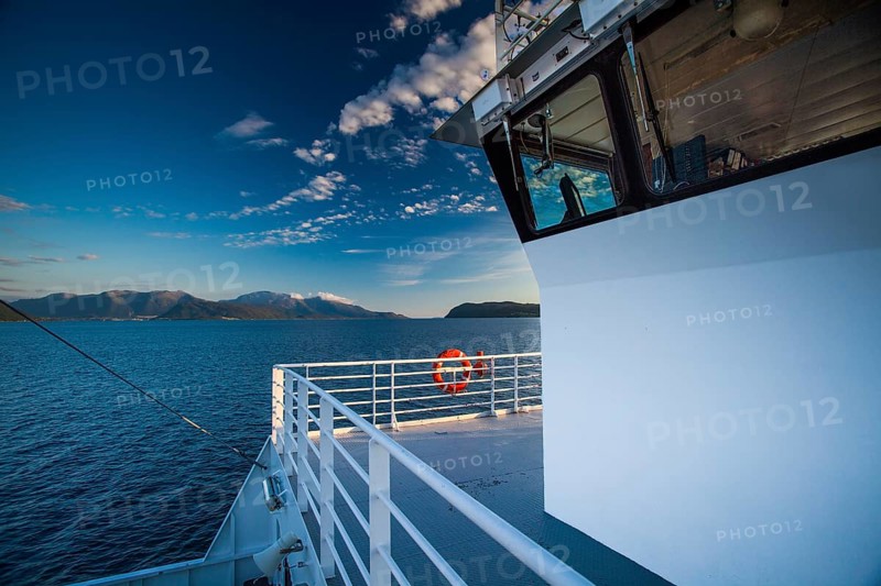 Railing with lifebuoy