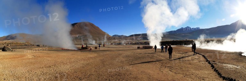 El Tatio geyser field in Chile