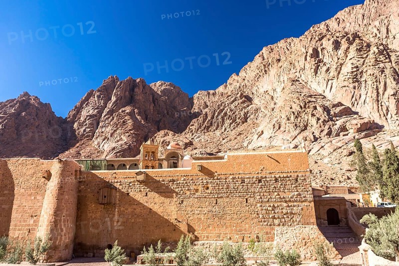Mount Sinai, Mount Moses in Egypt. Africa