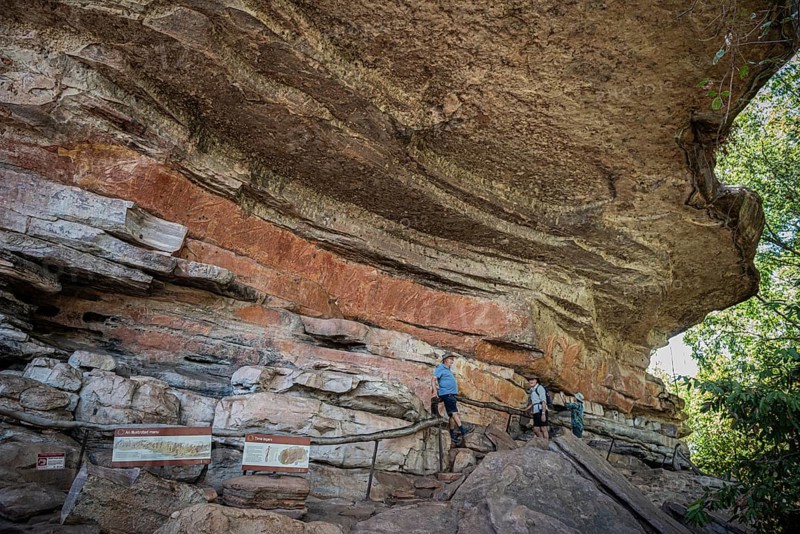 Aboriginal rock carvings, Kadadu National Park, Ubirr, or Obiri Rock, Northern Territory, Australia, Oceania