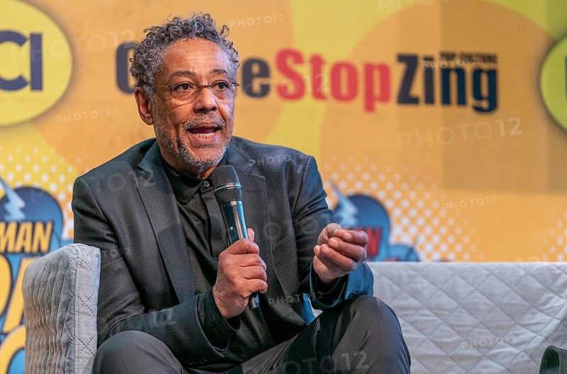 DORTMUND, GERMANY, December 8th 2019: Giancarlo Esposito (*1958, American film and television actor, Breaking Bad, Better Call Saul, The Mandalorian) talks about his experiences in the movie industry at German Comic Con Dortmund