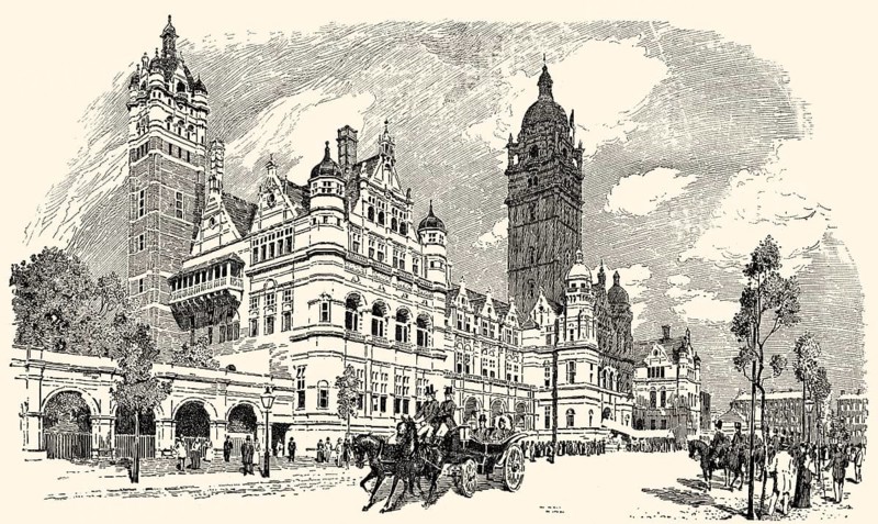The Imperial Institute, 19th century, South Kensington, London, United Kingdom, Europe