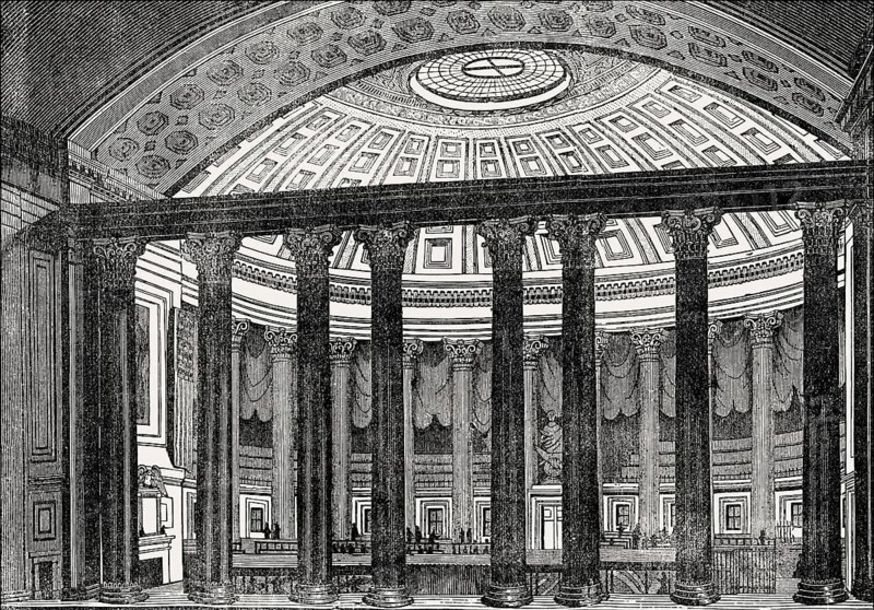 Interior of the House of Representatives Chamber, Washington State Capitol, Olympia, Washington, 19th century