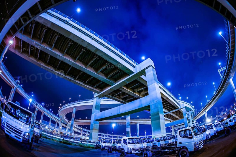 Bayshore Route Daikoku Junction (Tsurumi-ku, Yokohama City). Shooting Location: Yokohama-city kanagawa prefecture