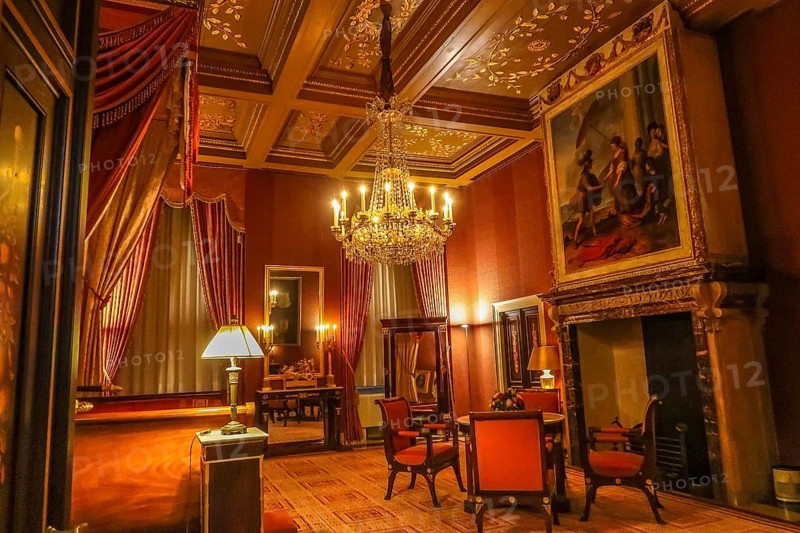 Amsterdam, Netherlands. September 2022. The interior of the various royal chambers in the Royal Palace on Dam Square in Amsterdam