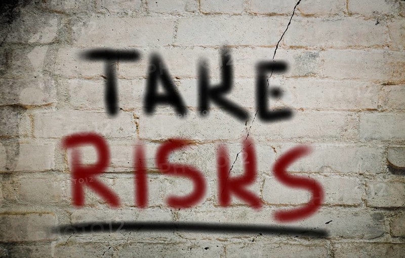 Take Risks Concept
