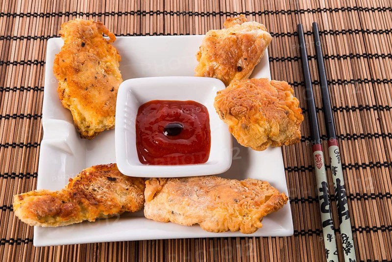 Fish with chilli sauce