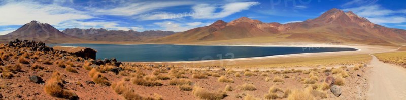 Laguna Miscanti in the Atacama Desert in Chile