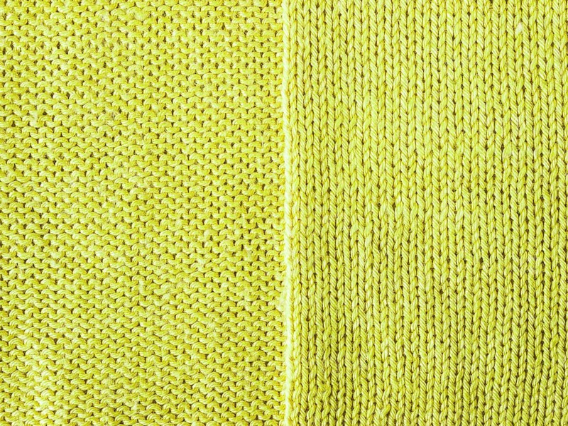 Green lime knitted Jersey as a textile background