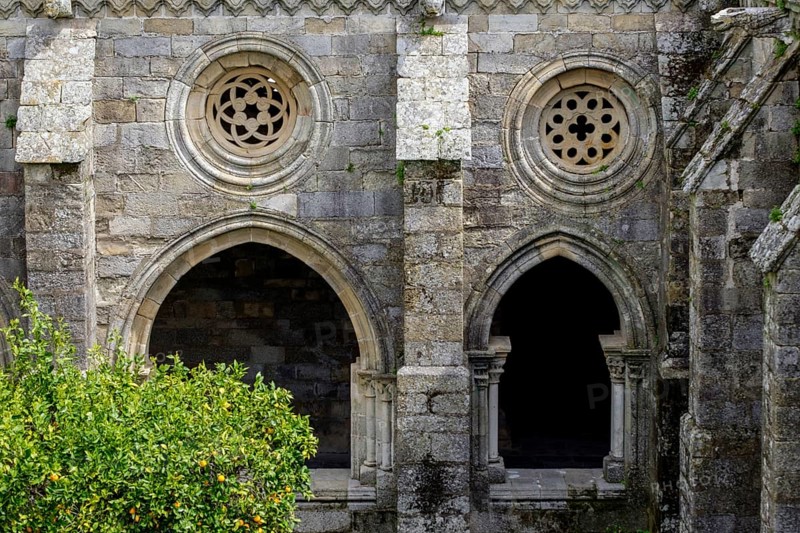 Claustro, construido entre 1317 y 1340, estilo gótico, catedral de Évora, Basílica Sé Catedral de Nossa Senhora da Assunção, Évora, Alentejo, Portugal, Europe