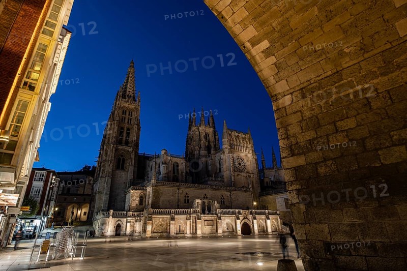 Burgos cathedral, Santa Iglesia Catedral Basílica Metropolitana de Santa María, Burgos province, Spain, Europe