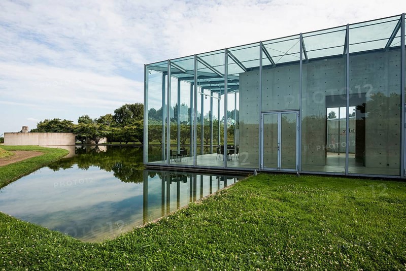 Art Museum and Langen Foundation, architect Tadao Ando, near Neuss, North Rhine-Westphalia, Germany, Europe