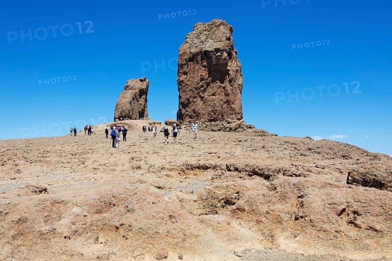 Roque Nublo in Parque Rural del Nublo, Las Palmas Province, Gran Canaria, Canary Islands, Spain, Europe