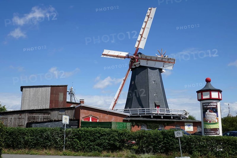 Dutch windmill in Bardowick