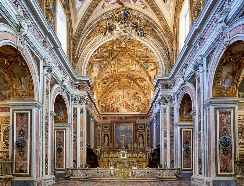 Naples Campania Italy. The Certosa di San Martino (Charterhouse of St. Martin) is a former monastery complex, now a museum, in Naples