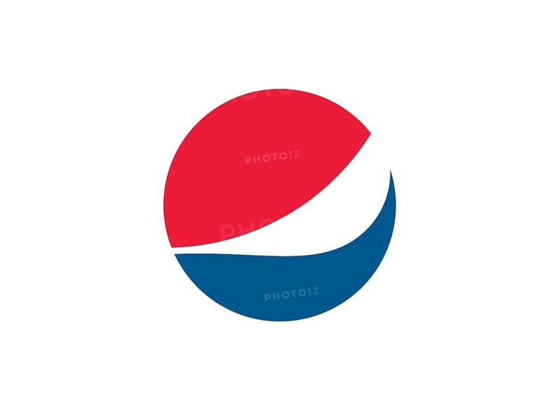 Rotated to right, logo Pepsi, Logo
