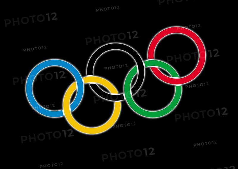 Rotated to left, emblem Olympics, Organisation, Logo