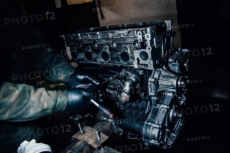 Car engine repair