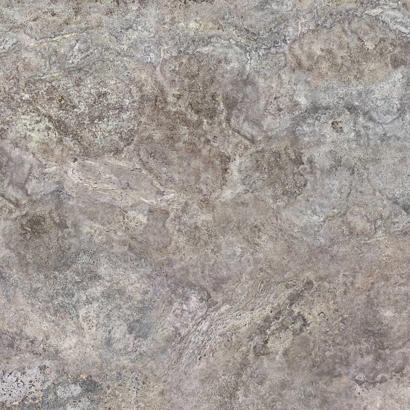 Grey travertine natural stone texture background. Approximately 6 by 6 foot area.