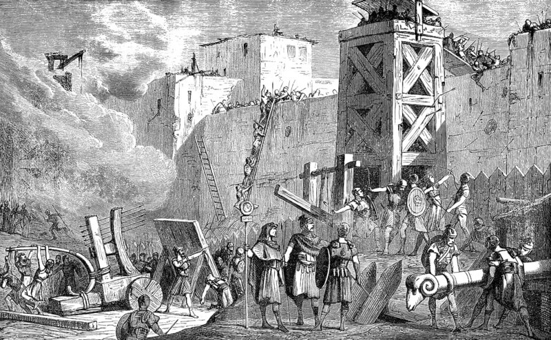 The Siege of Jerusalem in the year 70 by the Roman army, First Jewish–Roman War