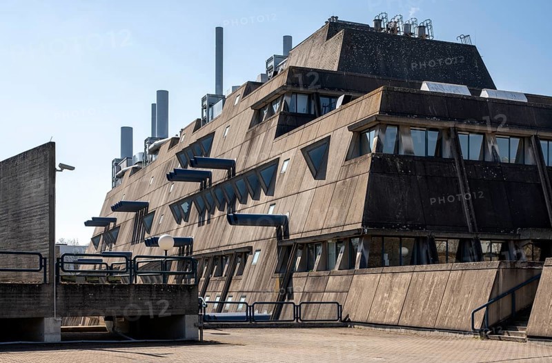 Berlin, Central Animal Laboratories of the Free University of Berlin, today a research facility for experimental medicine, known as the Mouse Bunker (designed 1967-1970 by Gerd Häska)