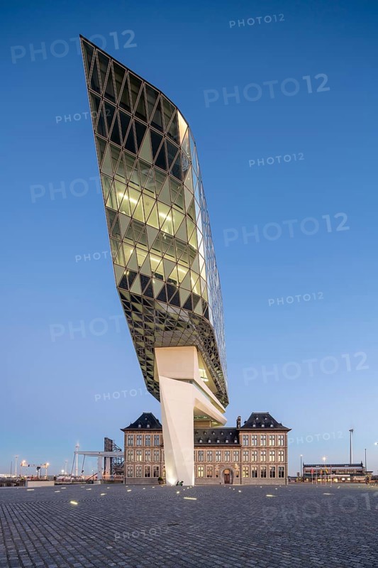 Antwerp, Port House or Havenhuis, completed in 2016, design: Zaha Hadid