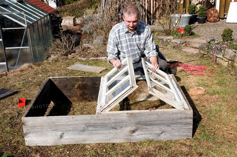 Creation of cold frame