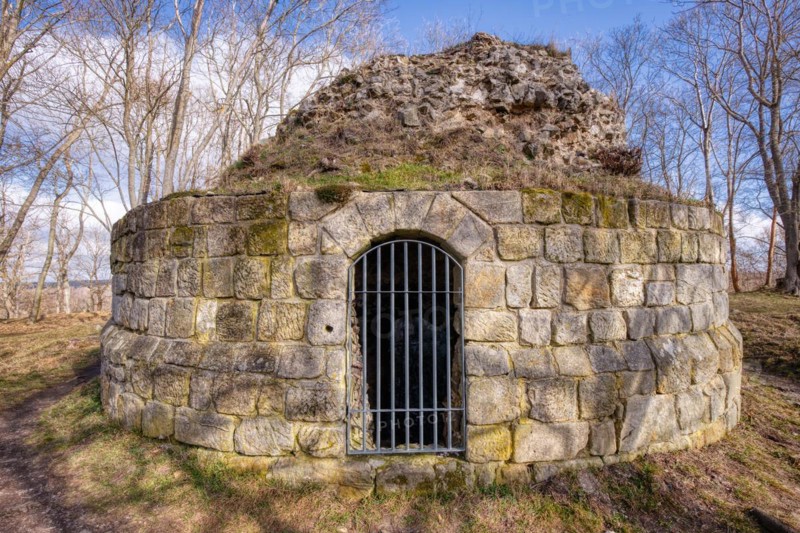 Anhalt Castle Ruin Selketal Harz Mountains