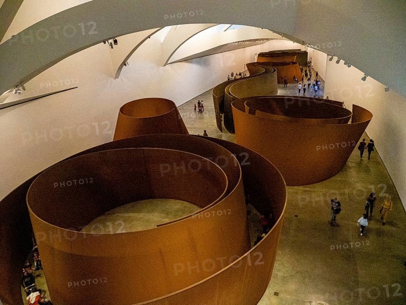 The Matter of Time, Permanent installation by Richard Serra, Guggenheim Museum Bilbao, 20th century, designed by Frank O. Gehry, Bilbao, Basque Country, Spain, Europe